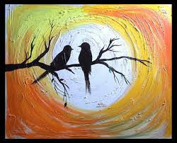 Beautiful Birds Painting